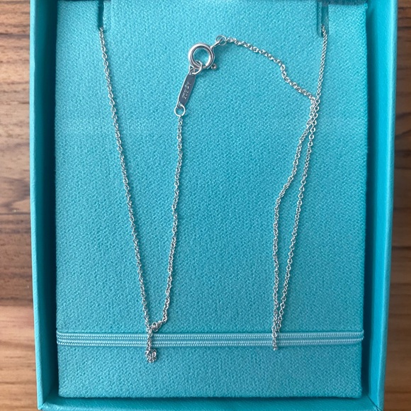 NIB Tiffany Blue Double Heart Tag Pendant (silver, small) original price $475 - Picture 2 of 4